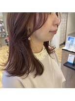 アルマヘアー(Alma hair by murasaki)&nbsp;◎ピンクカラーにレイヤーを入れて韓国風に◎