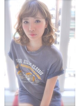 サングース(Sungoose) sungooseミニウルフテラコッタデジタルパーマくすみブルー