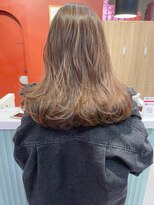 ローレンジウ(LOREN JU)&nbsp;透明感髪質改善ベージュダブルカラーミルクティーグレージュ