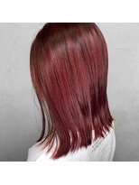 アース 東戸塚店(HAIR & MAKE EARTH) チェリーレッド