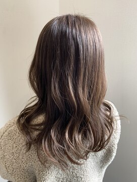 リコル(LICOL) ピンクベージュバレイヤージュ