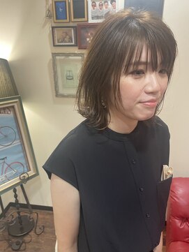 ヘアアンドスペース ベロン(hair&space velon) 外ハネボブ