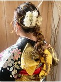 成人式/卒業式 ヘアメイク ヘアセット お客様スタイル
