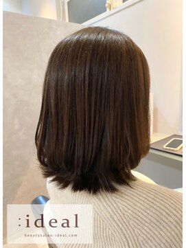 アイディール(:ideal) ローレイヤー ココアブラウン