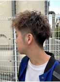 バーバー 短髪 ショート ツイストパーマ