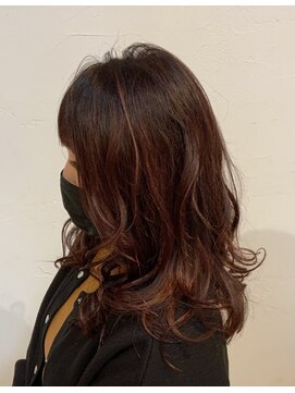 ヘアートラム(HAIR TRAm.) レッドワイン系カラー