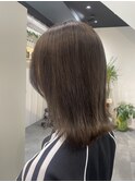 ダブルカラー　グレージュ　