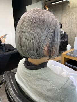 シェル 吉祥寺(shell) グレージュカラー/ボブウルフ/黒髪/ココアベージュ