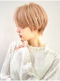 前髪ありなし面長丸顔/20代/30代/40代/ショート/ボブ【荒牧】