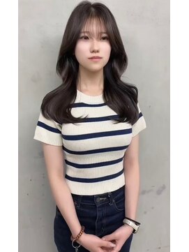 エース (ACE) ACE横浜　大人かわいいダークグレージュ×韓国ムギョル巻き