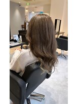 オルメント 天満 南森町(ORL'MENT)&nbsp;20代30代40代 髪質改善 くびれミディアム アッシュベージュ