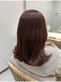 オレンジブラウン【町田/髪質改善】