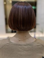 ザビー(THE B)&nbsp;本八幡×ミニボブ×ケアカラー×レッド×ブラウン