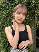 カゼ ダイカンヤマ Kaze DAIKANYAMA&nbsp;軽めショートボブ/ベージュカラー