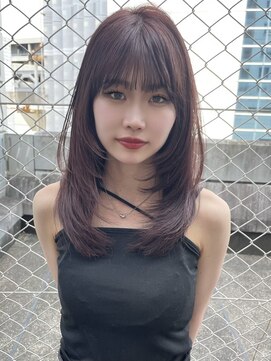 シェリー バイ フォルテ(SHERRY by FORTE) レイヤーカット　ミディアム　ざくざくレイヤー　髪質改善