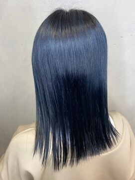 アース 飯能店(EARTH) ブルーブラック/髪質改善/縮毛矯正/髪質改善縮毛矯正/飯能