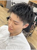 スペインカール/スパイキーショート/フェザーパーマ/フェード×