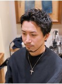 くせ毛ショート[メンズカット/フェードカット/スキンフェード]