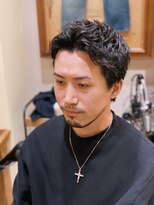 フォーコーナーズカットショップフェイビーズ 名古屋西(FourCornersCutShop favey's)&nbsp;くせ毛ショート[メンズカット/フェードカット/スキンフェード]