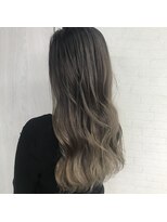 マルフェ 天王寺(marfe) 透明感カラーグラデーショングレージュカラー