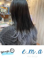 エマヘアデザイン(e.m.a Hair design)&nbsp;ホワイトグレー