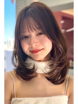 ロンドヴァリー 渋谷店(Lond vallee) ニュアンスカラーツヤ髪スタイルレイヤー小顔カット髪質改善