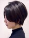 ラファンス イマザト(LaFENCE IMAZATO)の写真/【美フォルム/髪質改善】人気のショートやボブは《森谷 美香》にお任せ！ご自宅でのセットも簡単に＊