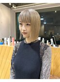 ブロンドボブ
