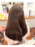 髪質改善ストレート
