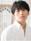 20代30代アッシュブラック爽やかフェザーマッシュｃ新所沢