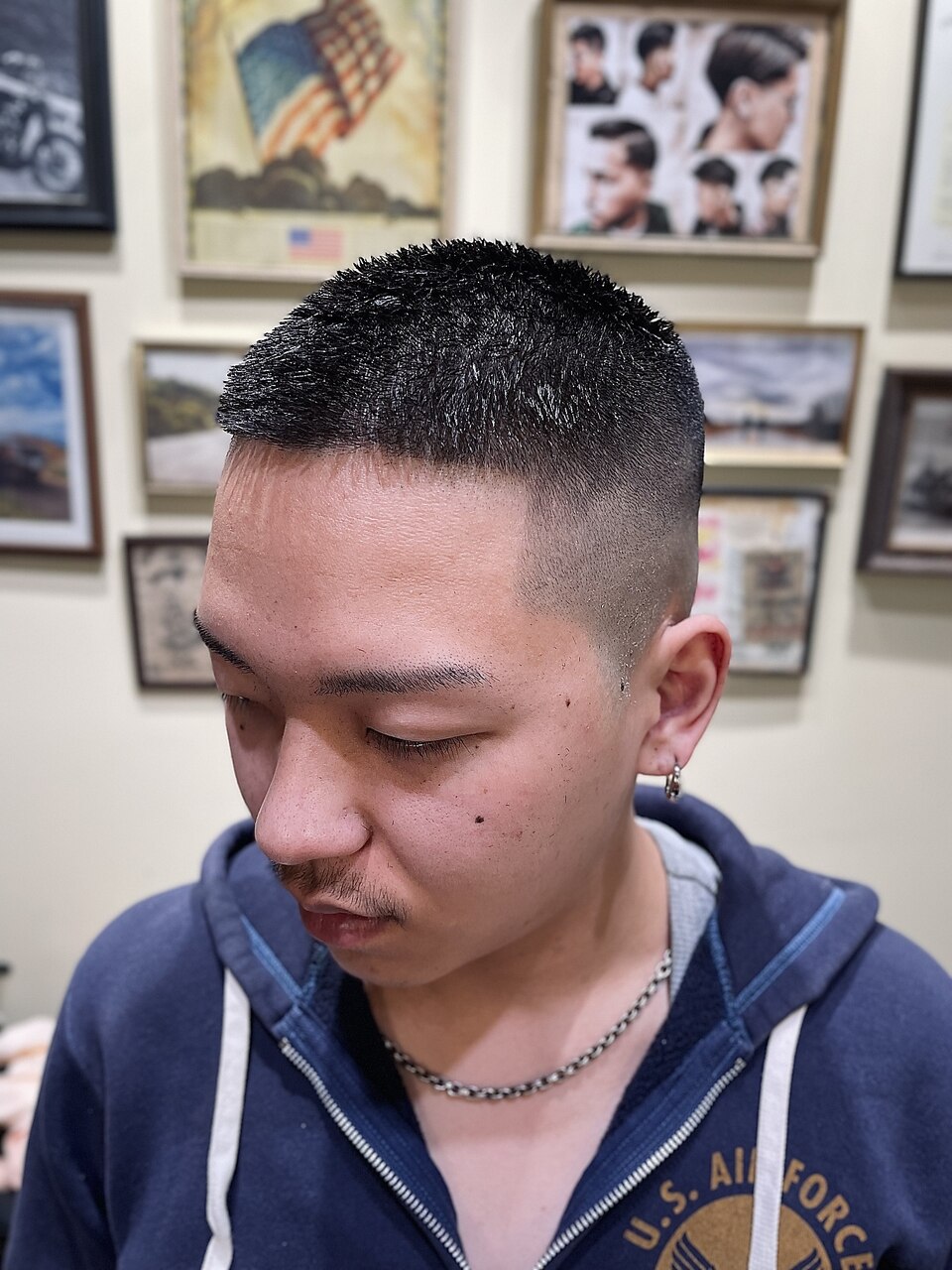 バズ坊主 Nobuyuki Nakade | buzzニグロ✂︎ 15ミリの坊主にニグロパーマ