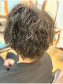 メンズパーマウルフパーマくせ毛風パーマ