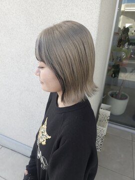 ゴットラトゥール(GOTTO LATOUR) デザインカラー/インナーカラー/ブラック/グレー/アッシュ