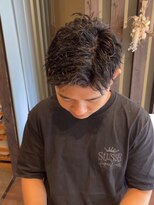 バグジー 八幡(BAGZY)&nbsp;短髪パーマ