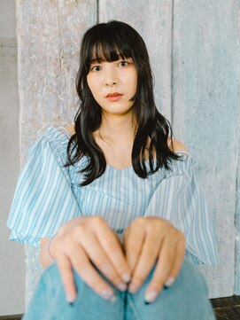 リュープリエ 笹塚(Lieu plie) 重めロングスタイル/地毛風のナチュラルブラウン