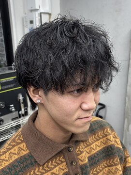 メンズサロン ジースリー(Gthree3) シャドウパーマ