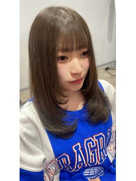 ルシードスタイルベル(LUCID STYEL BELLE) グレージュ　× フェイスレイヤー