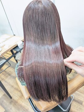 ジェナ(Jena) 【髪質改善トリートメント】艶イルミナブロッサムピンク