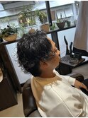 サーフカール×ウルフ×センタパート×ビジネスヘア