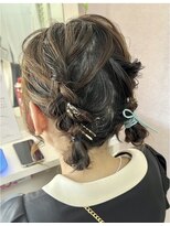 ジェミータ 横浜&nbsp;編み込みツインお団子【横浜/ヘアセット/着付け】