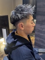 エクファフォーメン(EX-FA FOR MEN)&nbsp;MEN'Sリバースセンターパート/ニュアンスパーマ/瀬田