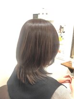 ヘアー グリーン(hair green) 30代40代50代/ミディアムウルフレイヤー/くびれレイヤー