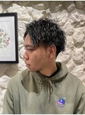 アップバングツイストマッシュ