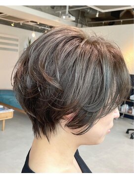 オーケストラ 南森町(Orchestra) 大人ショート　グレイカラー白髪染め白髪ぼかし40代50代