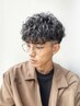 【メンズ】カット+デザインパーマ+クレンジングスパ¥11000