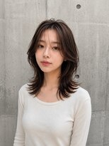 アース 熊本下通店(HAIR & MAKE EARTH)&nbsp;ミディアムレイヤー