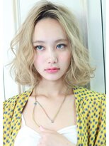 マイティ バイ エイチ(mighty by H)&nbsp;mighty☆２０１４☆プラチナアッシュボブ☆