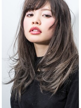 クラウンズヘア 暗髪透け感ロング【クラウンズヘア】