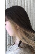 エイトタマプラ たまプラーザ店(EIGHT tamapla)&nbsp;【EIGHTたまプラ】デザインカラー_切りっぱなしボブ