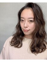 エッジ 下北沢(edge.)&nbsp;大人波巻きツヤ感カラーedge.下北沢